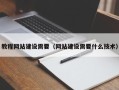 邳州教程网站建设需要（网站建设需要什么技术）